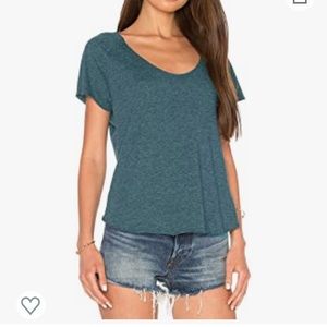 Blooming Jelly Open Back Twist Blue Top